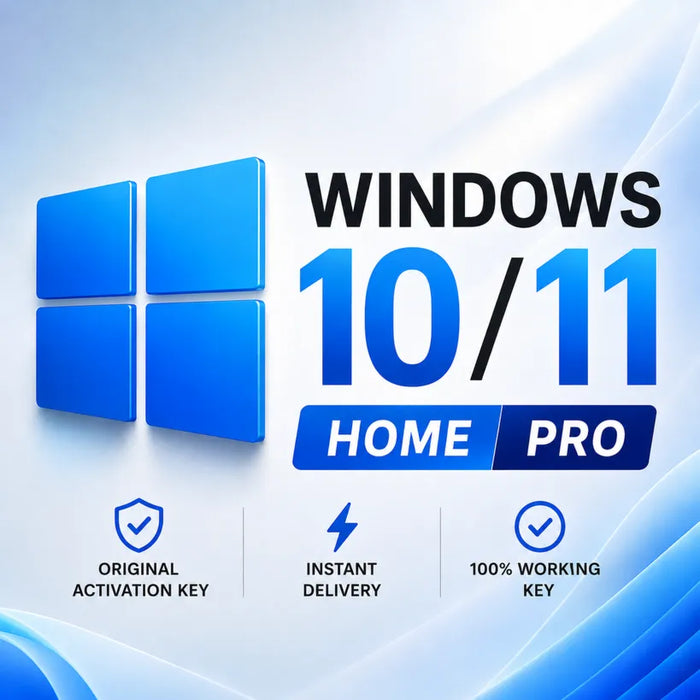 Windows 10 / 11 Home & Pro — Retail Activation Key